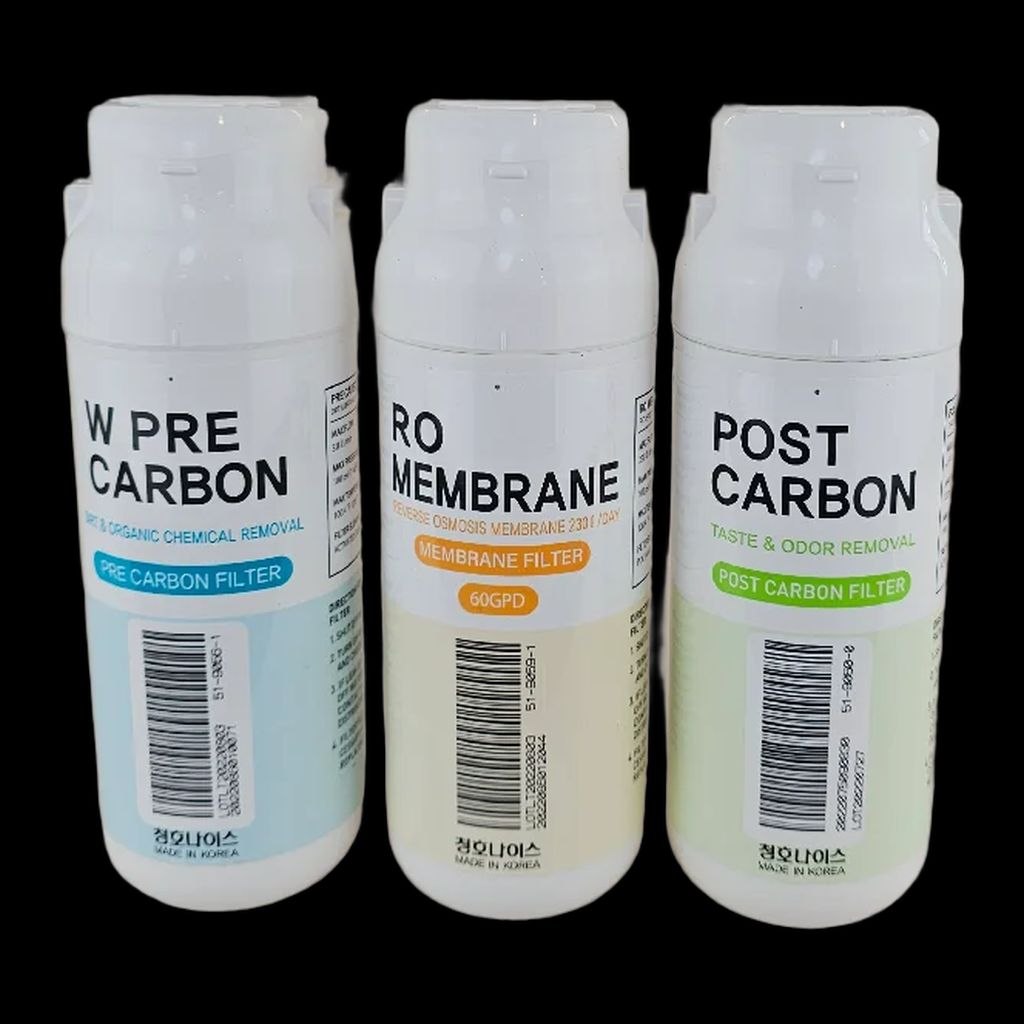 BlueWater White/Black Sparkling – Filtersatz inkl. Membrane
